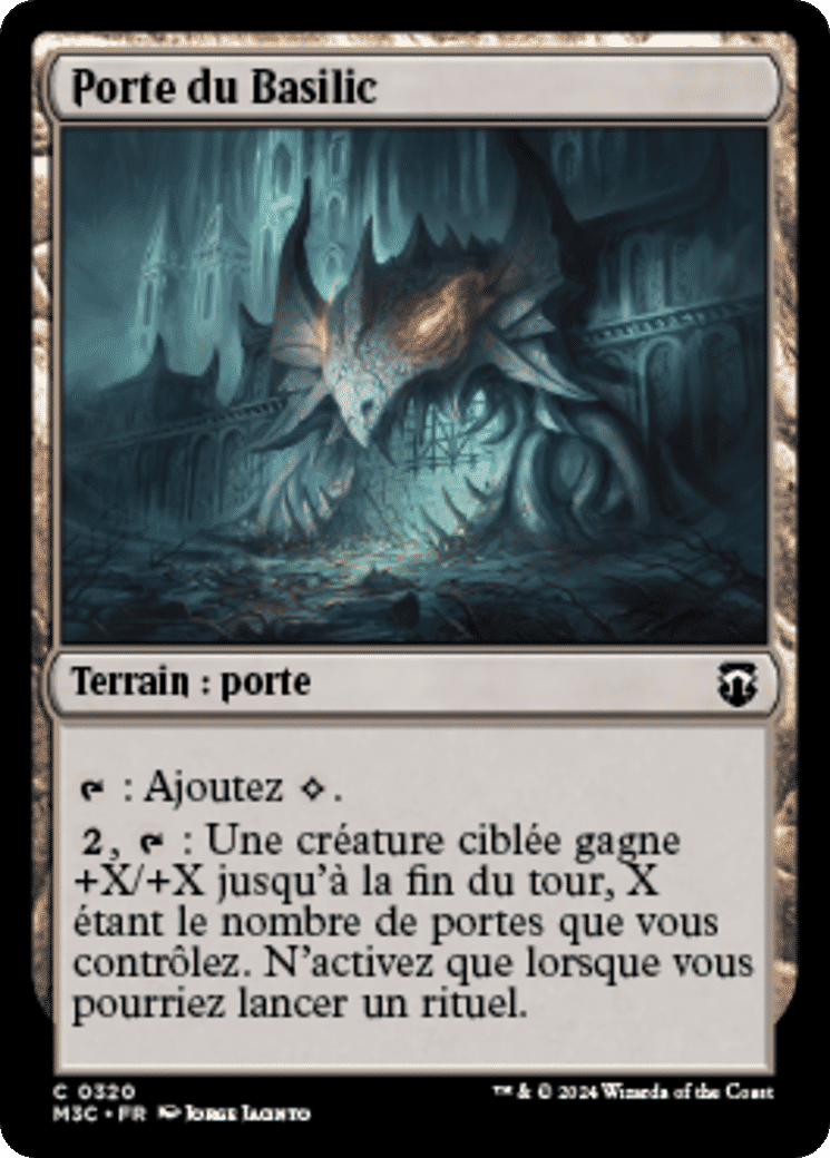 Porte du Basilic — Modern Horizons 3 Commander — Magic: The Gathering