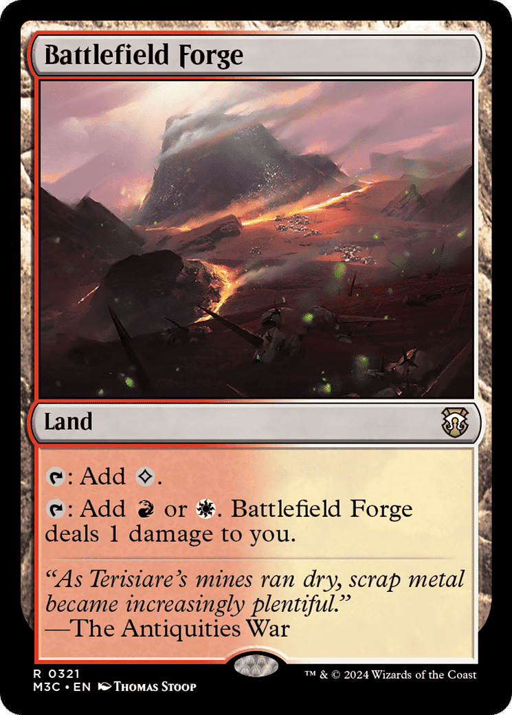 Battlefield Forge — Modern Horizons 3 Commander — Magic: The Gathering