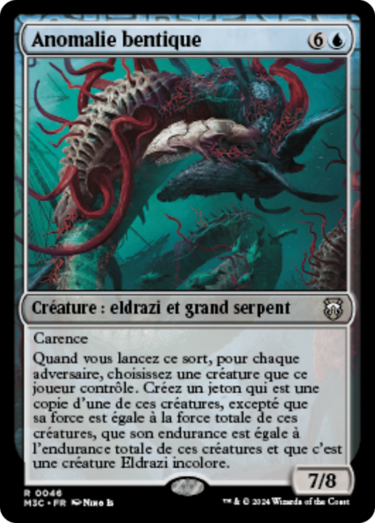 Anomalie bentique — Modern Horizons 3 Commander — Magic: The Gathering