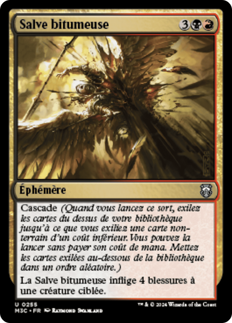 Salve bitumeuse from Modern Horizons 3 Commander - Magic: The Gathering