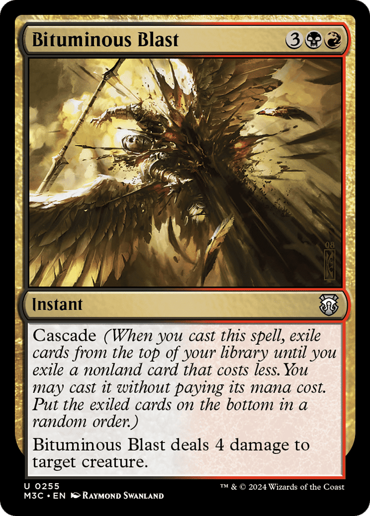 Bituminous Blast — Modern Horizons 3 Commander — Magic: The Gathering