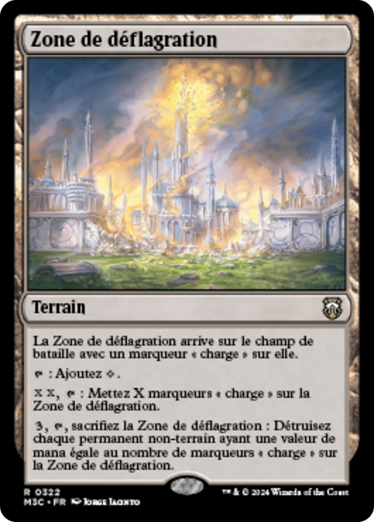 Zone de déflagration — Modern Horizons 3 Commander — Magic: The Gathering