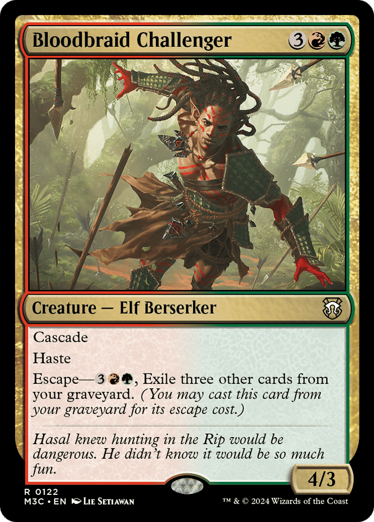 Bloodbraid Challenger — Modern Horizons 3 Commander — Magic: The Gathering