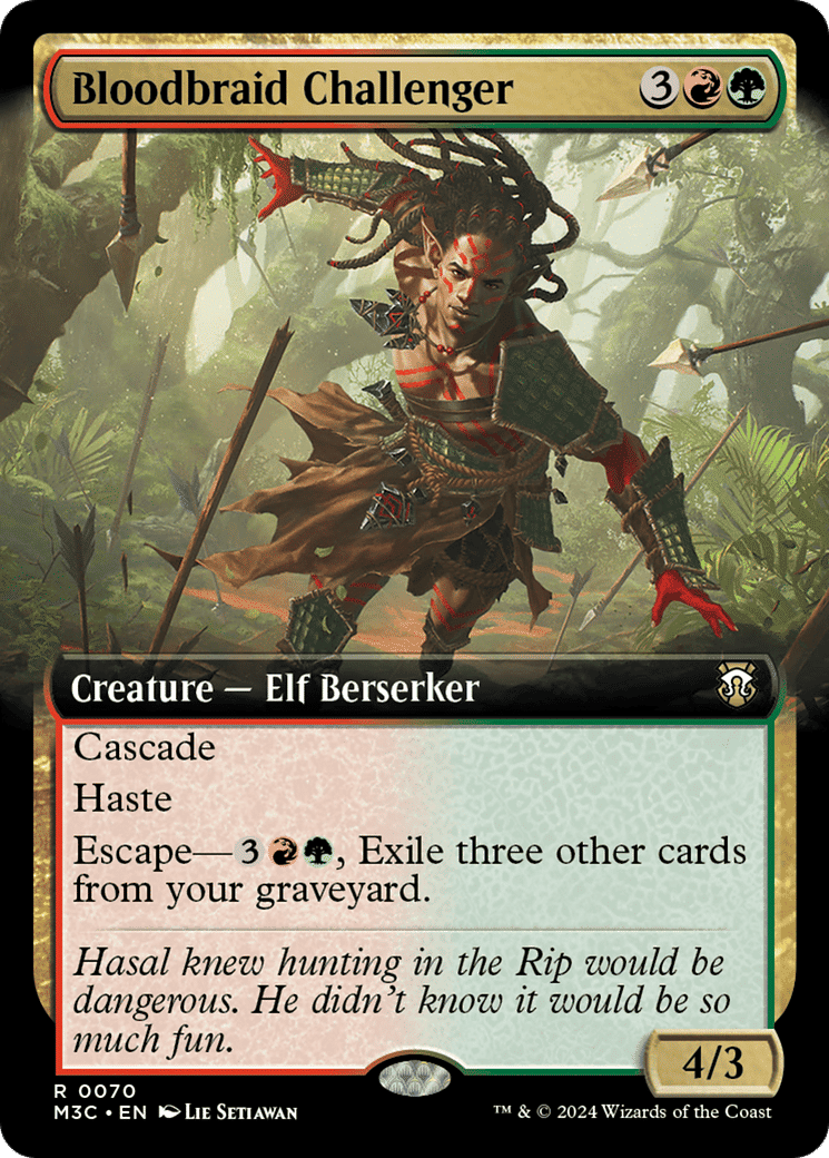 Bloodbraid Challenger — Modern Horizons 3 Commander — Magic: The Gathering