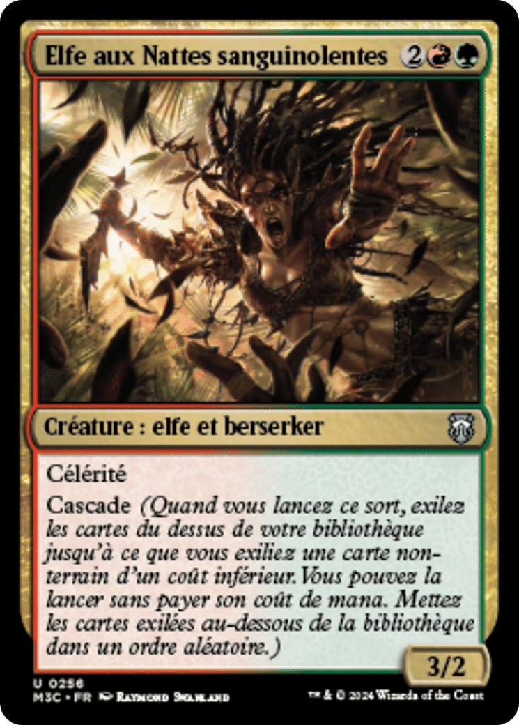 Elfe aux Nattes sanguinolentes — Modern Horizons 3 Commander — Magic: The Gathering
