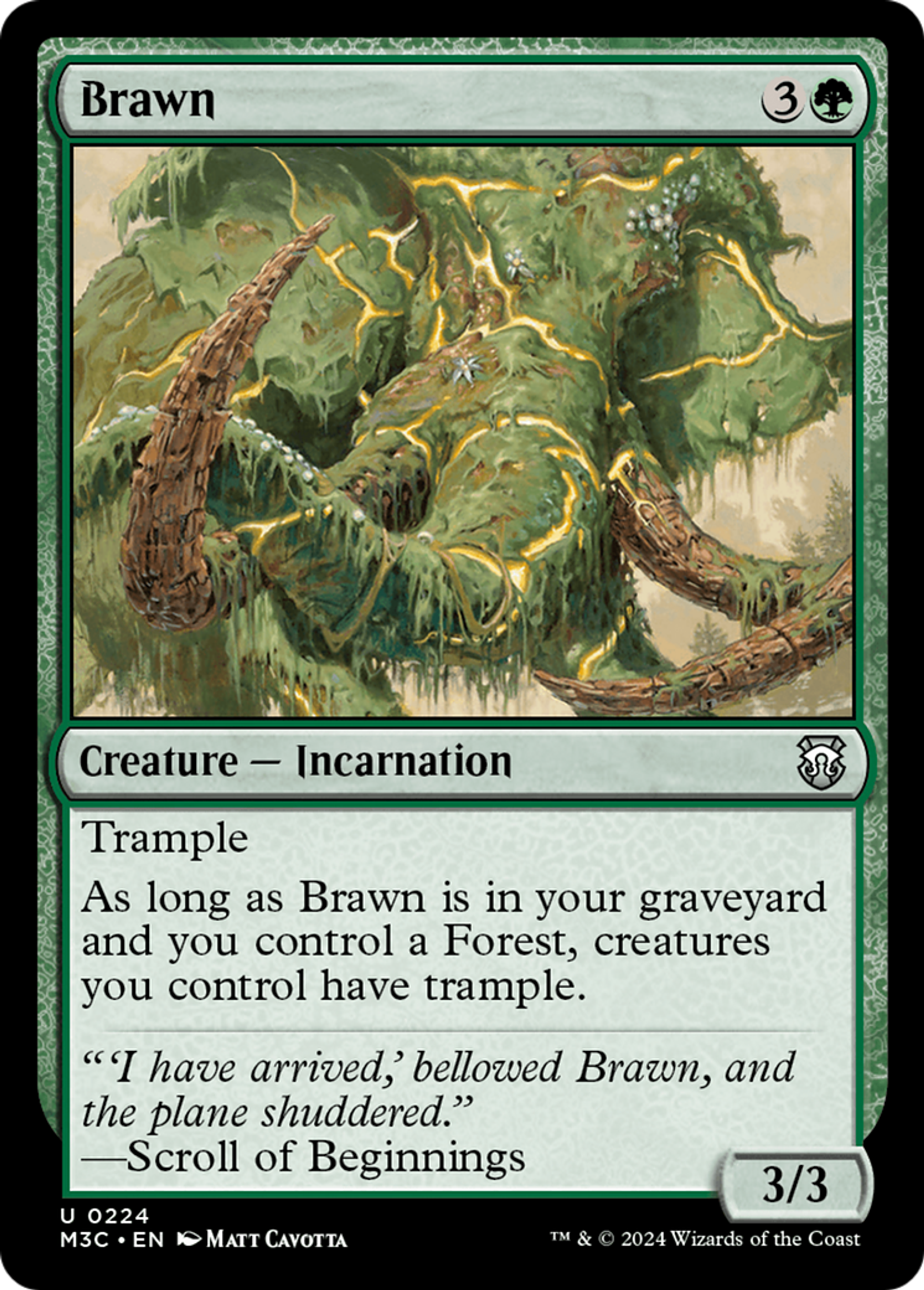Brawn — Modern Horizons 3 Commander — Magic: The Gathering