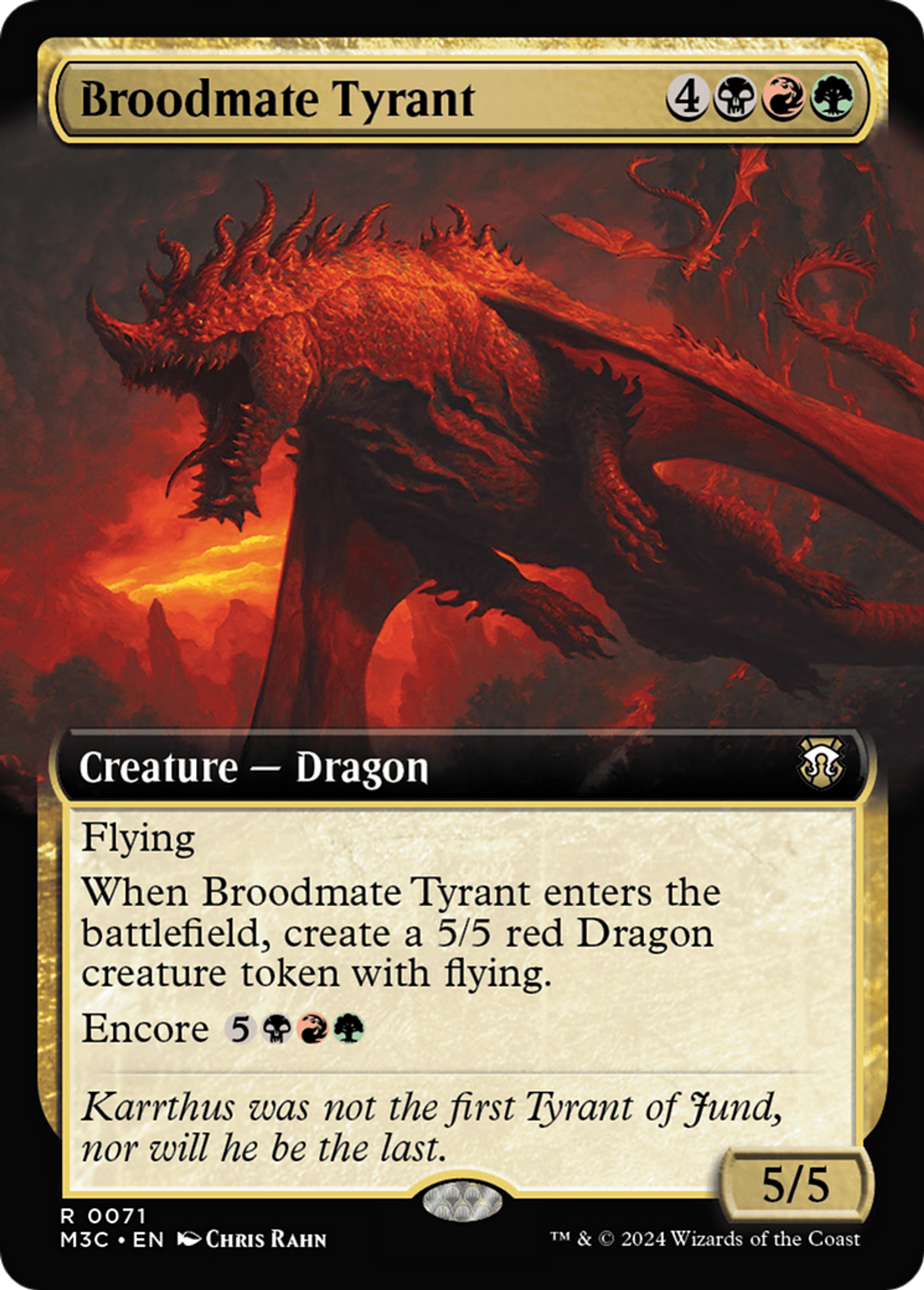 Tyran frère de couvée — Modern Horizons 3 Commander — Magic: The Gathering