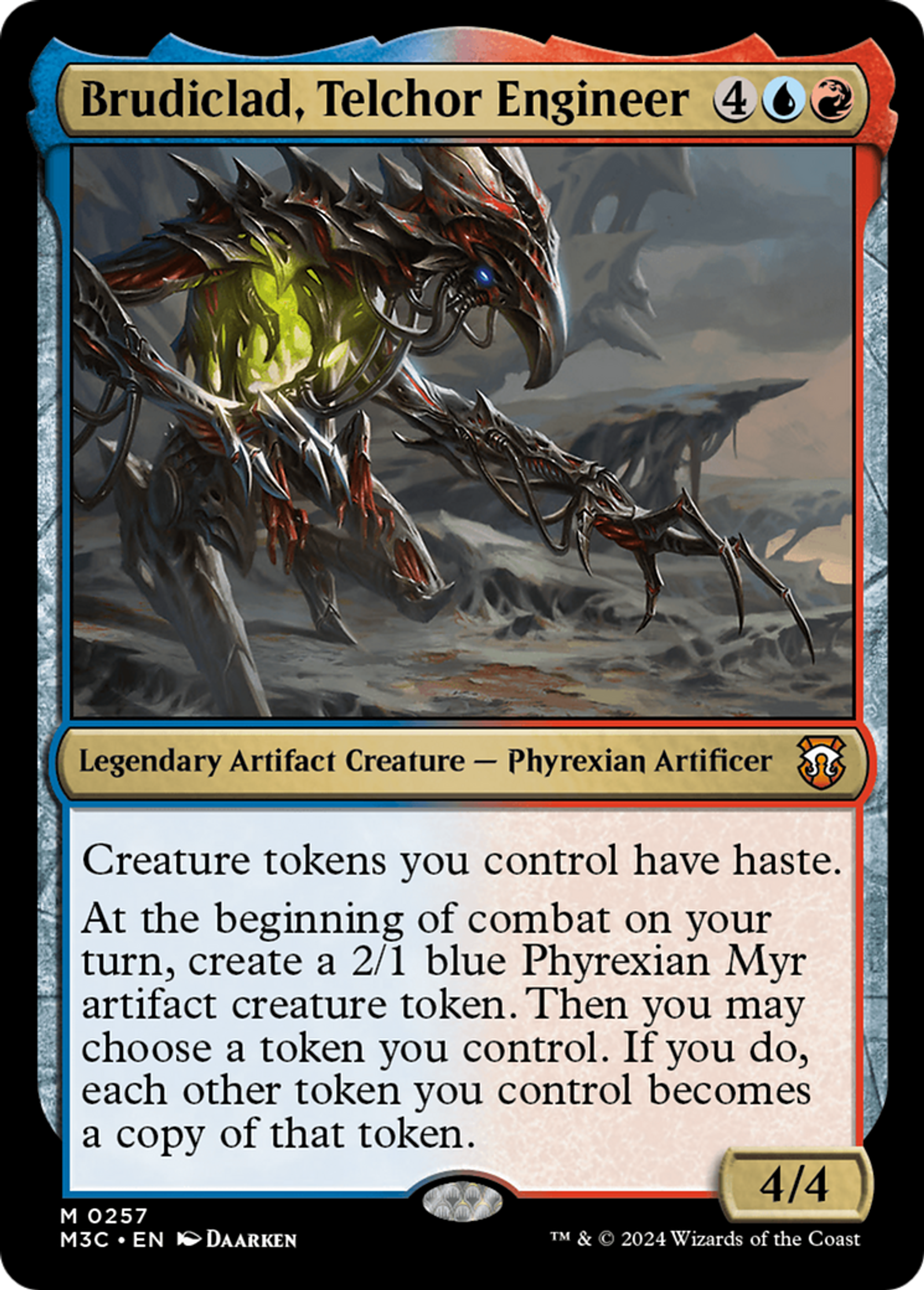 Brudiclad, ingénieur telchor — Modern Horizons 3 Commander — Magic: The Gathering