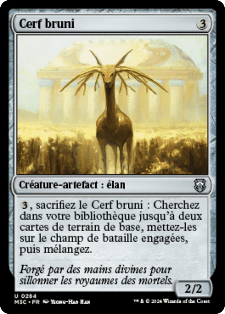 Cerf bruni — Modern Horizons 3 Commander — Magic: The Gathering