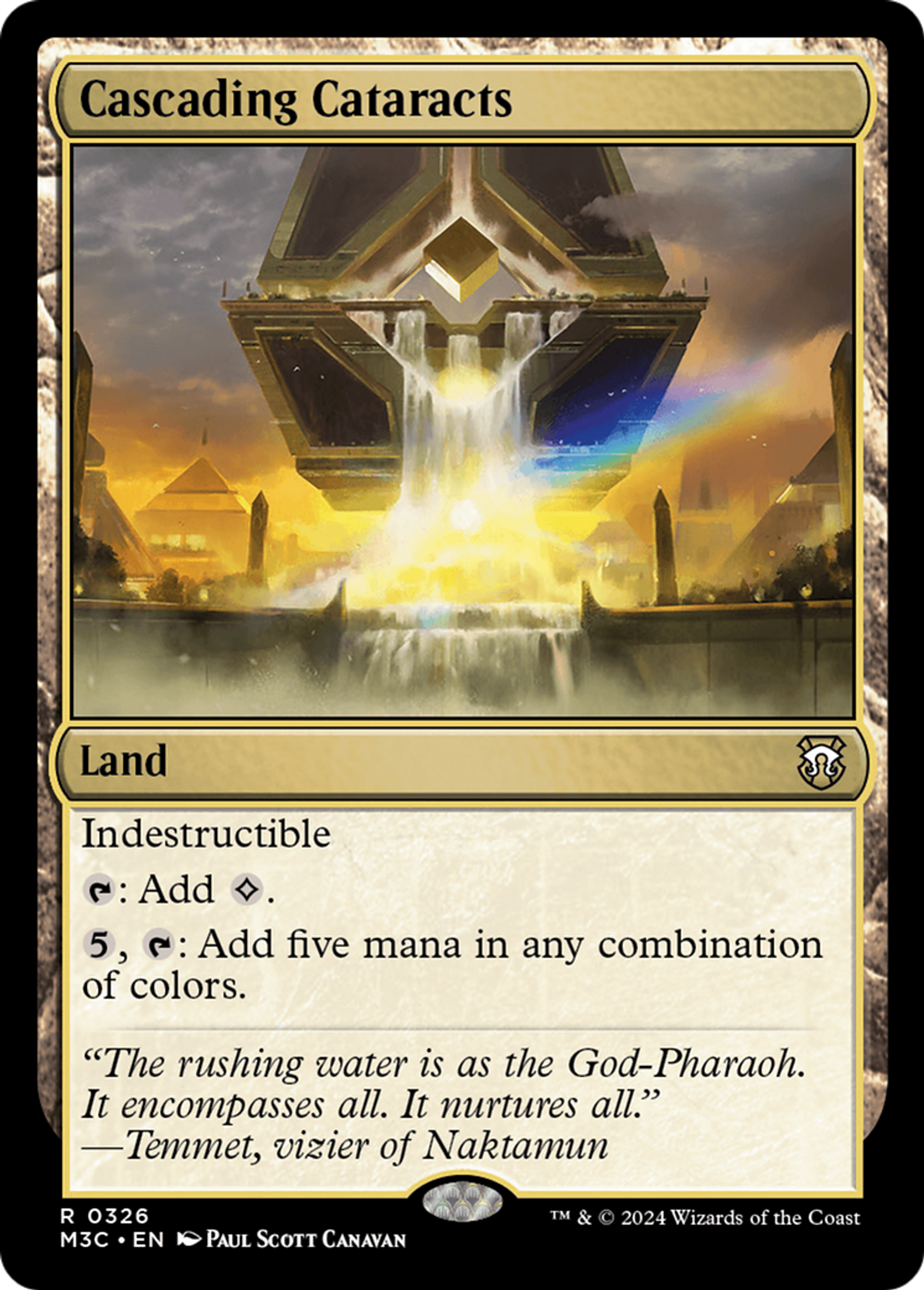 Cataractes iridescentes — Modern Horizons 3 Commander — Magic: The Gathering