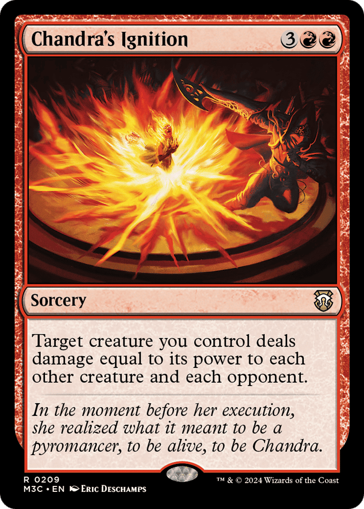 Chandra's Ignition — Modern Horizons 3 Commander — Magic: The Gathering