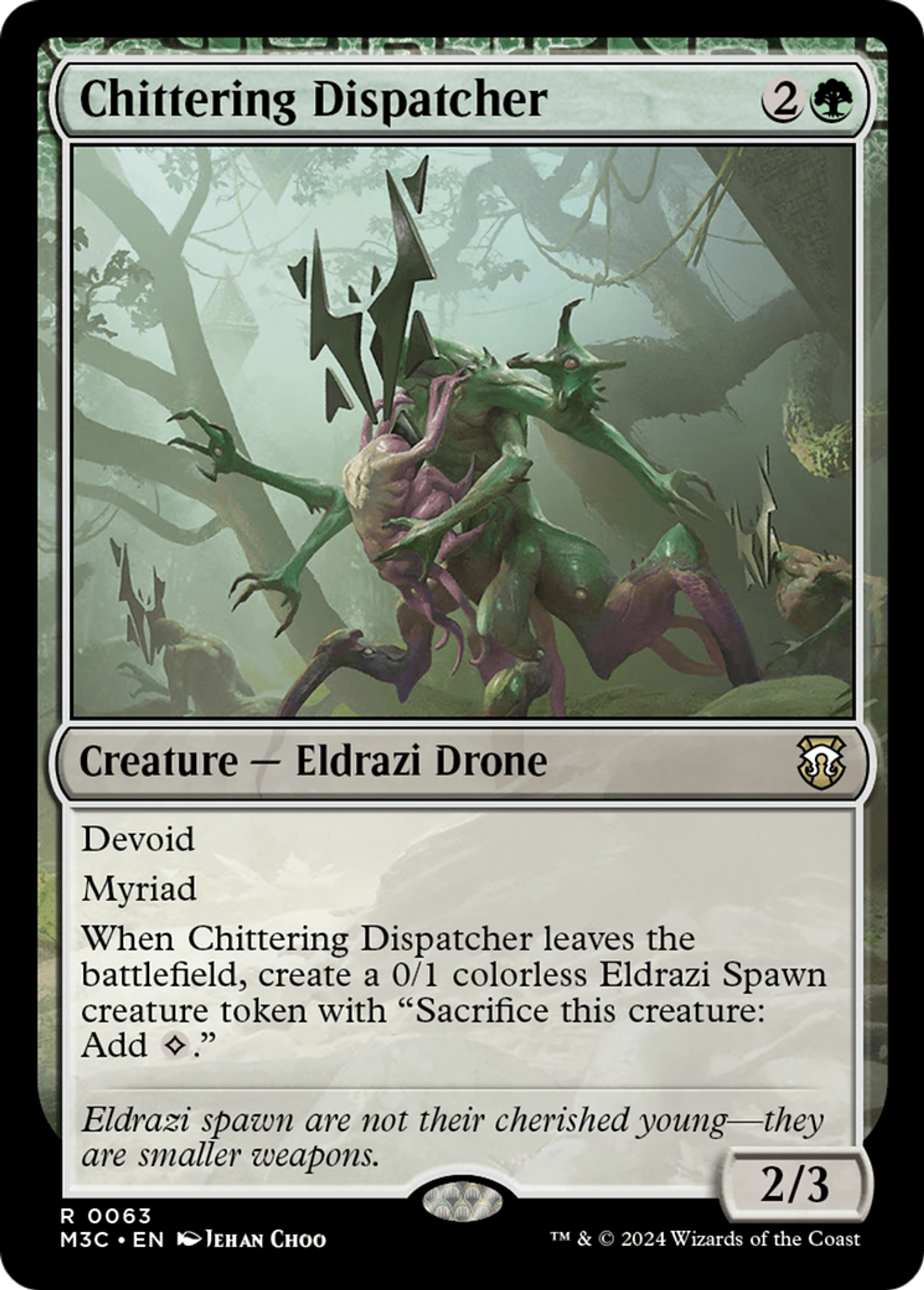 Chittering Dispatcher — Modern Horizons 3 Commander — Magic: The Gathering