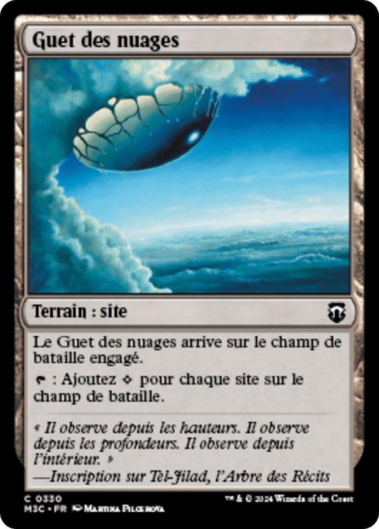 Guet des nuages — Modern Horizons 3 Commander — Magic: The Gathering