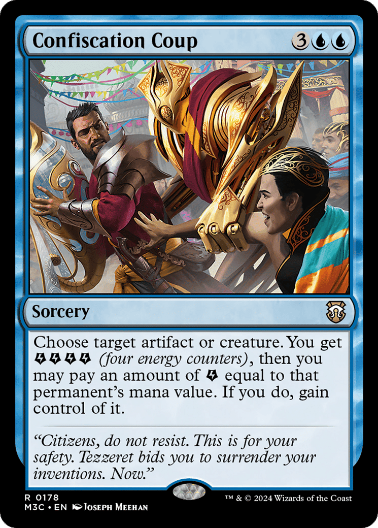 Confiscation Coup — Modern Horizons 3 Commander — Magic: The Gathering