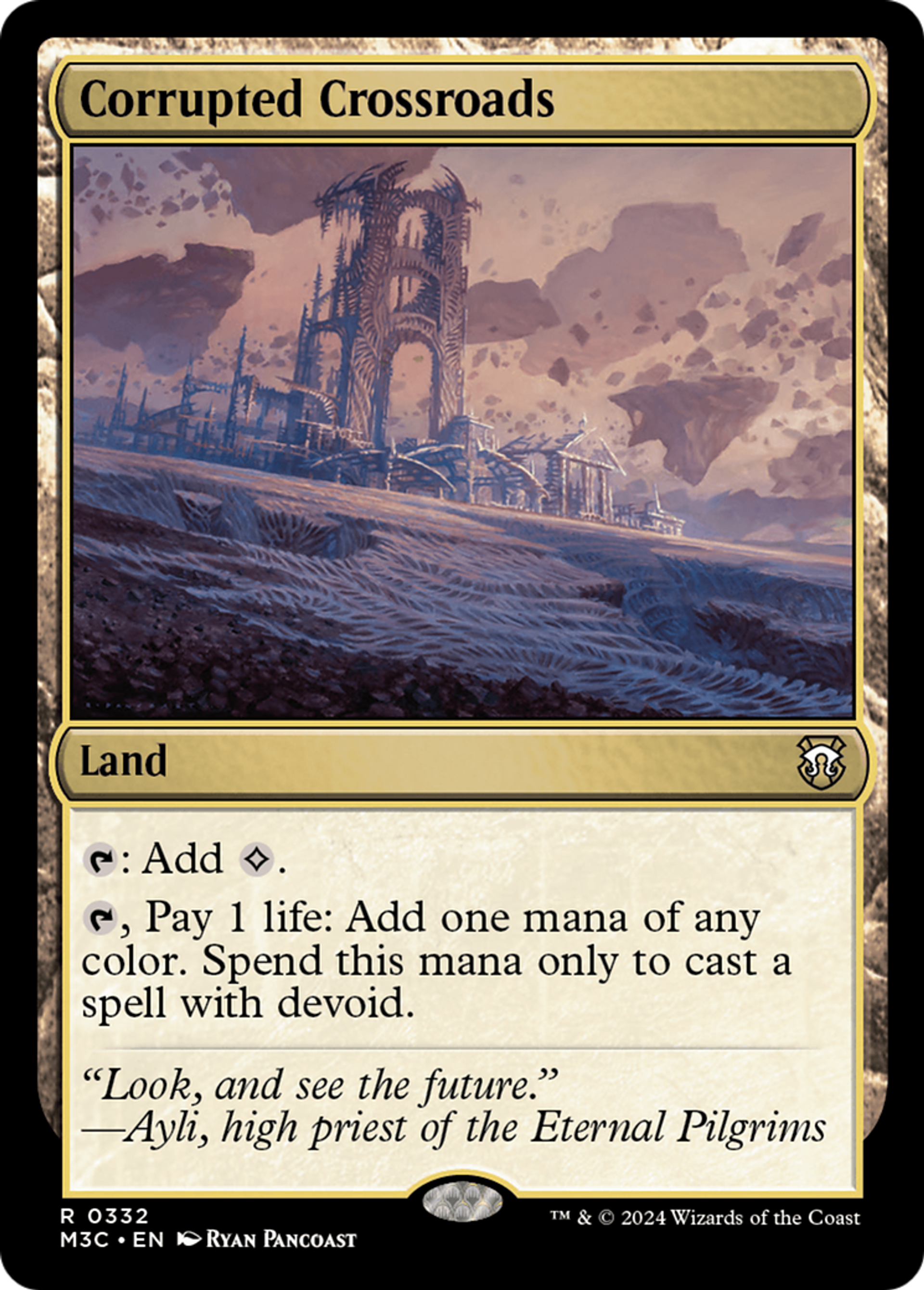 Corrupted Crossroads — Modern Horizons 3 Commander — Magic: The Gathering