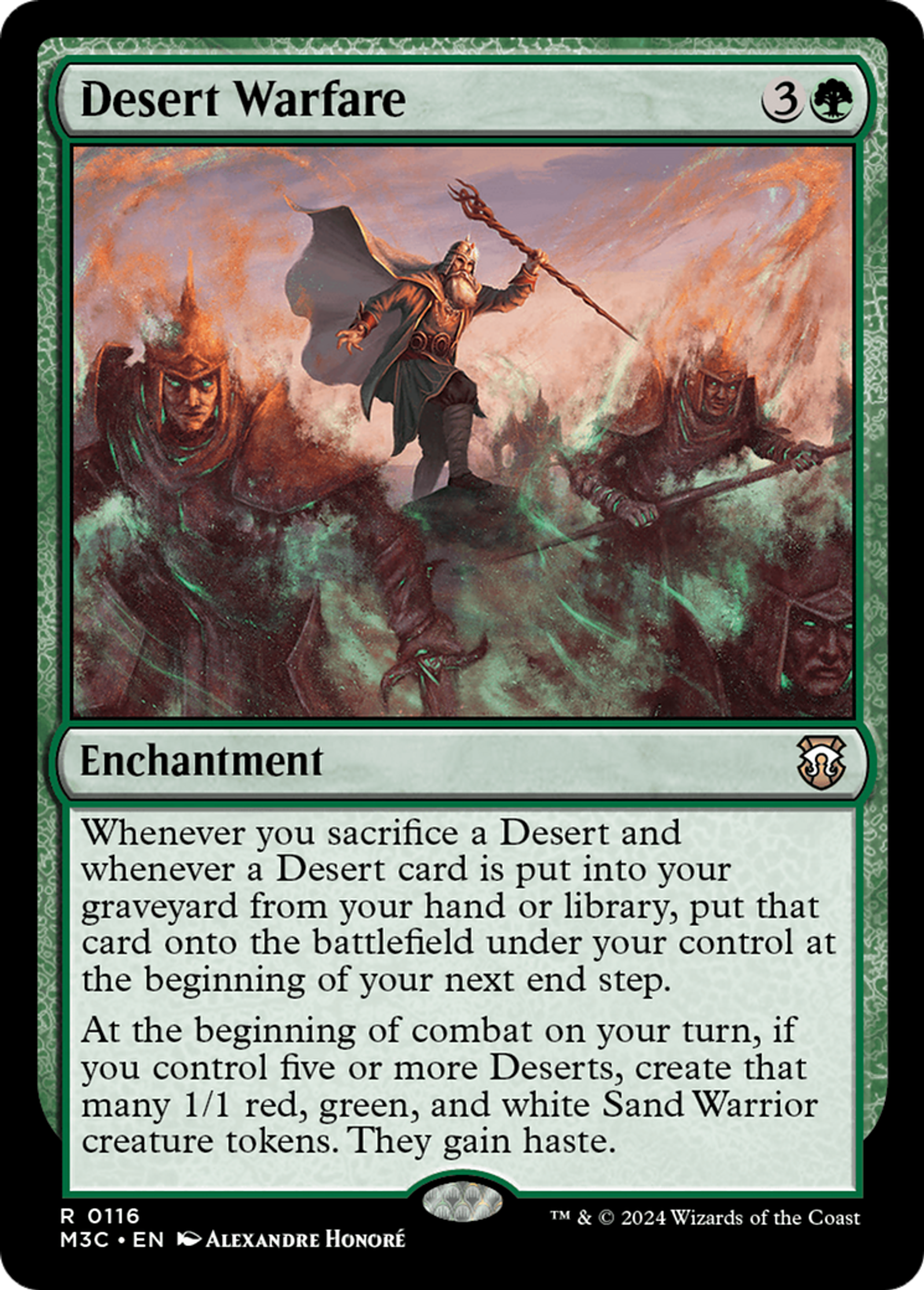 Desert Warfare — Modern Horizons 3 Commander — Magic: The Gathering