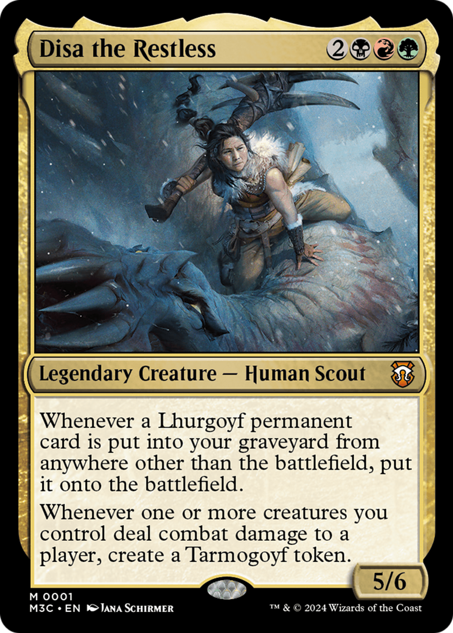 Disa the Restless — Modern Horizons 3 Commander — Magic: The Gathering