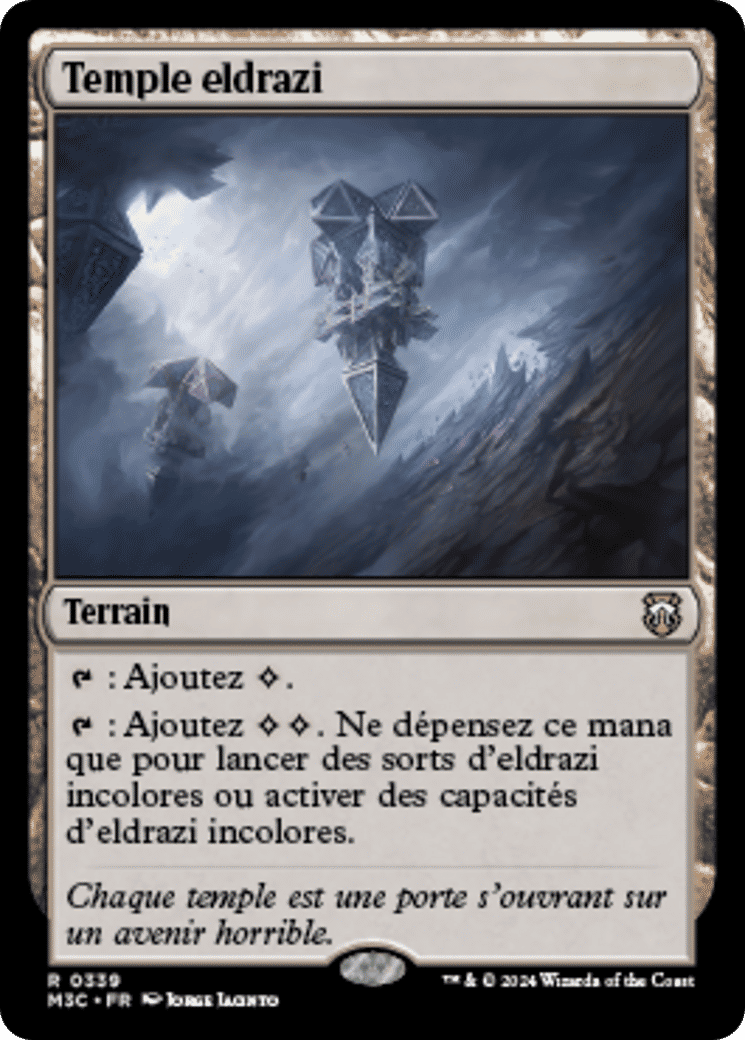 Temple eldrazi — Modern Horizons 3 Commander — Magic: The Gathering