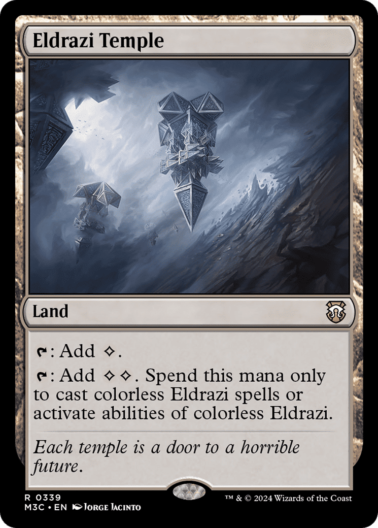 Eldrazi Temple — Modern Horizons 3 Commander — Magic: The Gathering