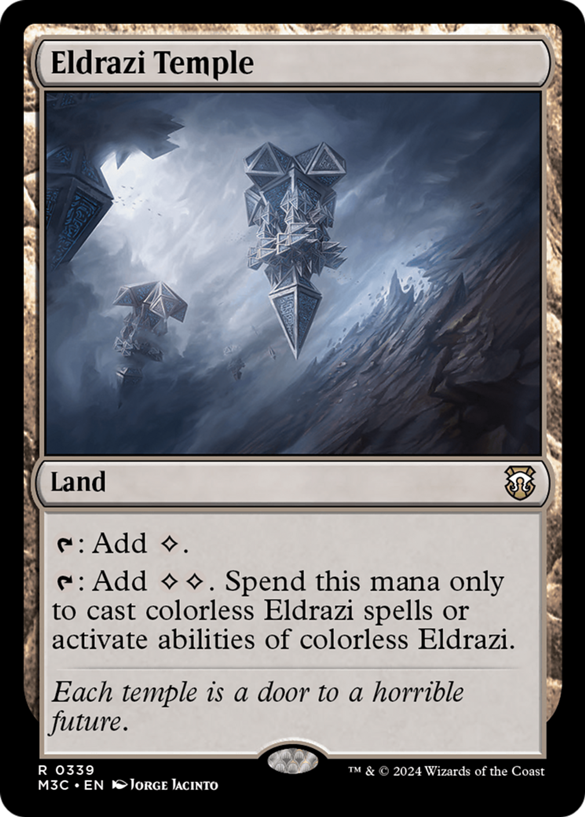 Eldrazi Temple — Modern Horizons 3 Commander — Magic: The Gathering