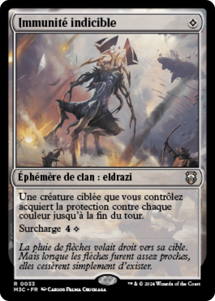 Immunité indicible — Modern Horizons 3 Commander — Magic: The Gathering