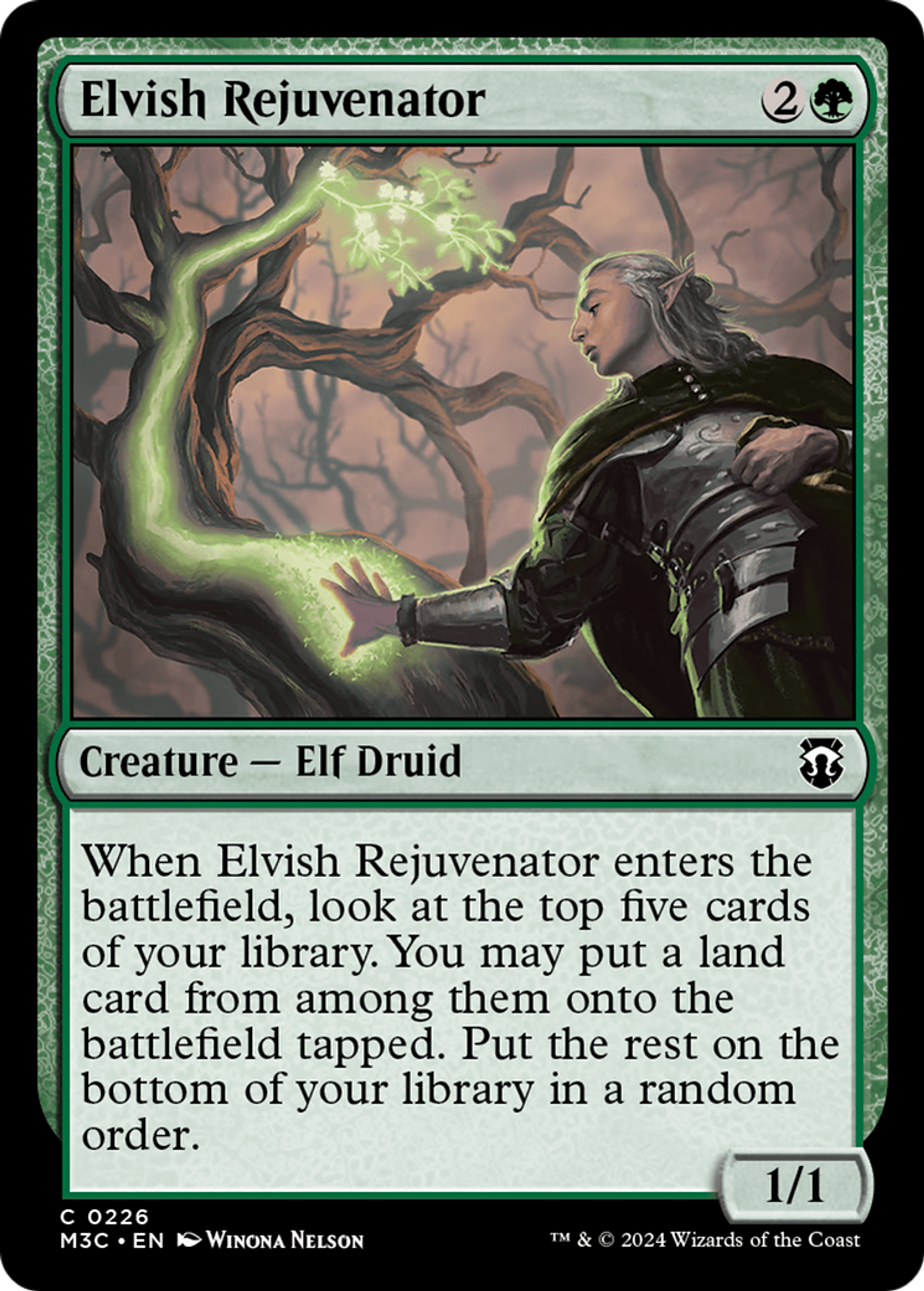 Elvish Rejuvenator — Modern Horizons 3 Commander — Magic: The Gathering