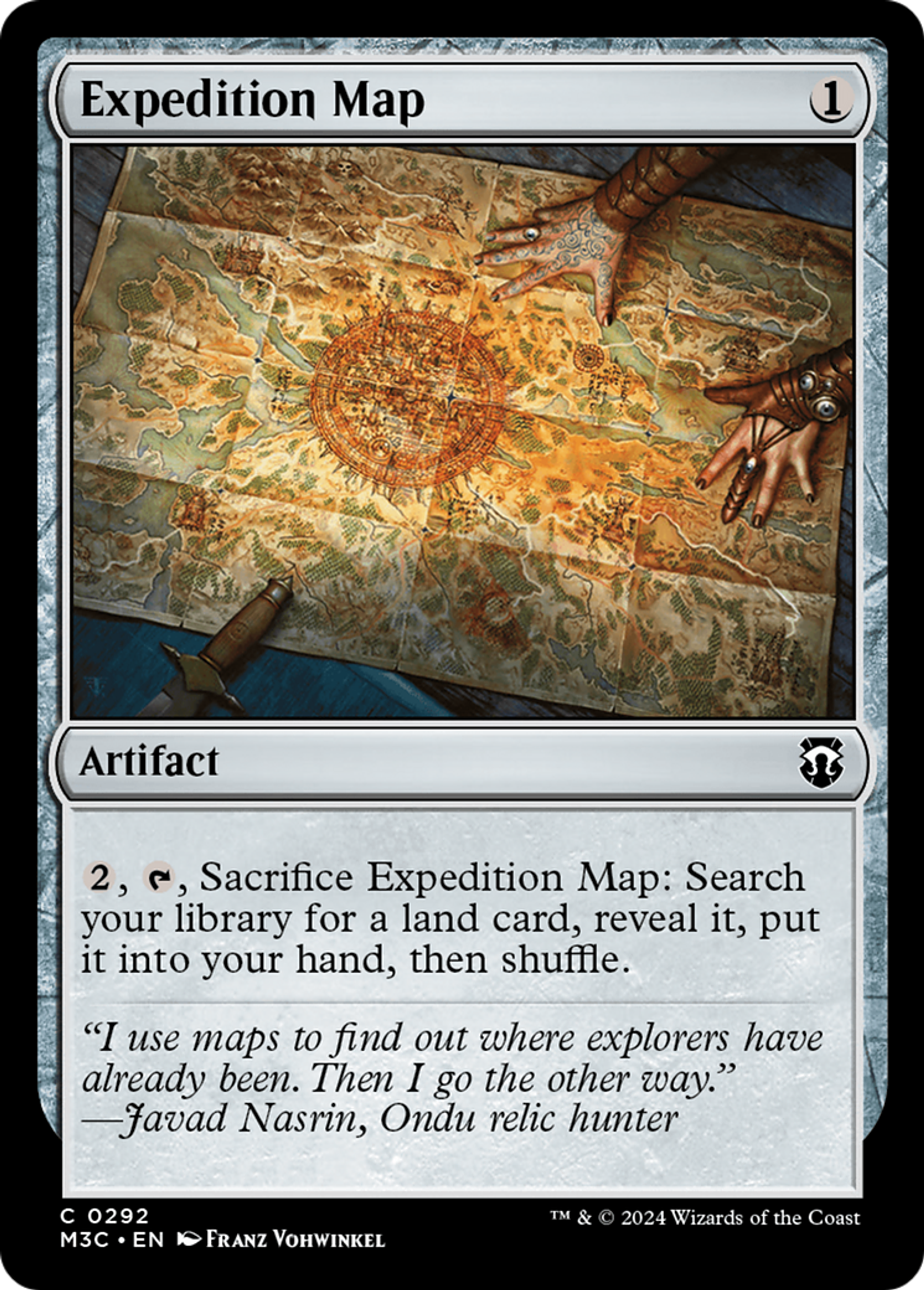 Expedition Map — Modern Horizons 3 Commander — Magic: The Gathering