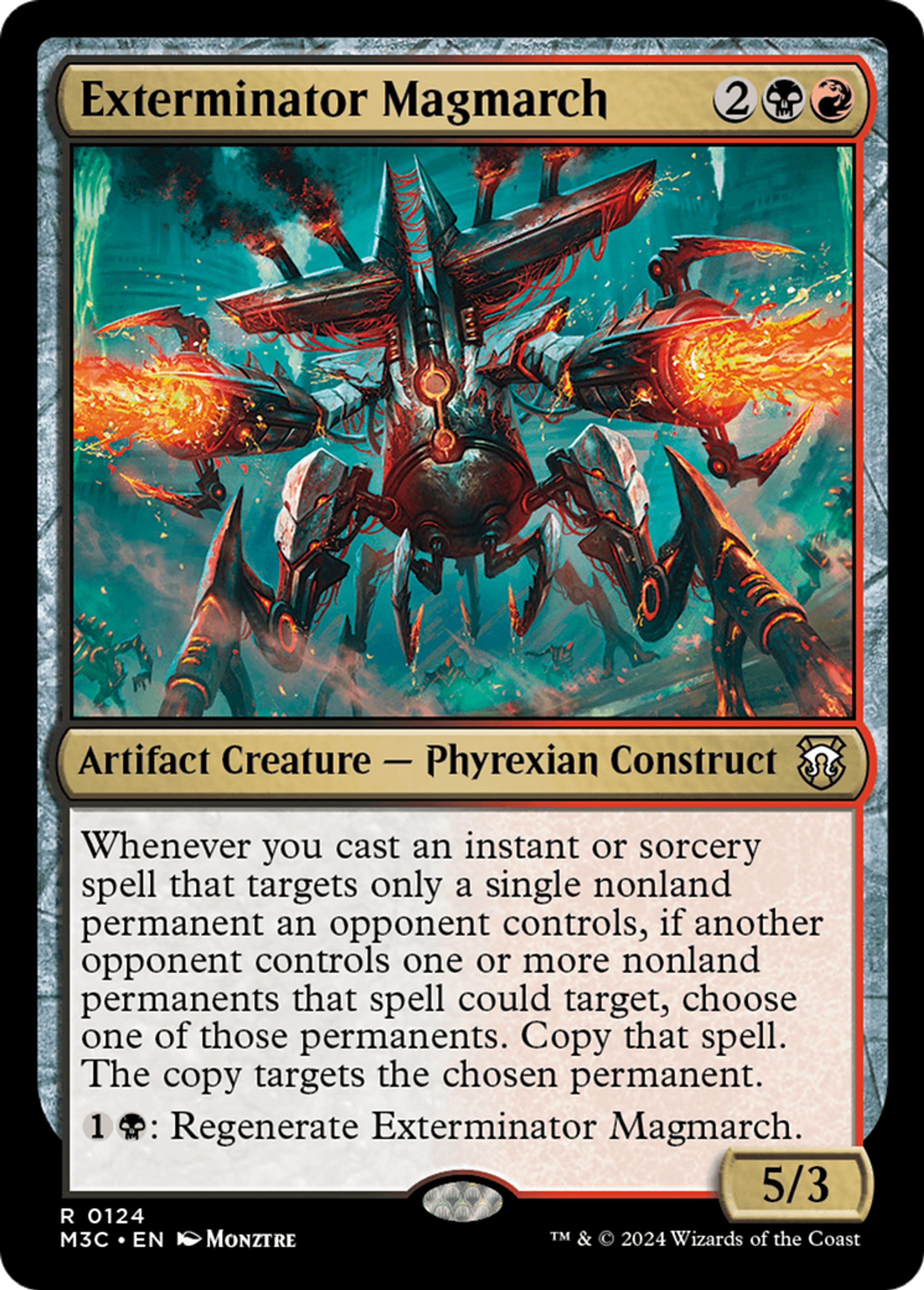 Exterminator Magmarch — Modern Horizons 3 Commander — Magic: The Gathering