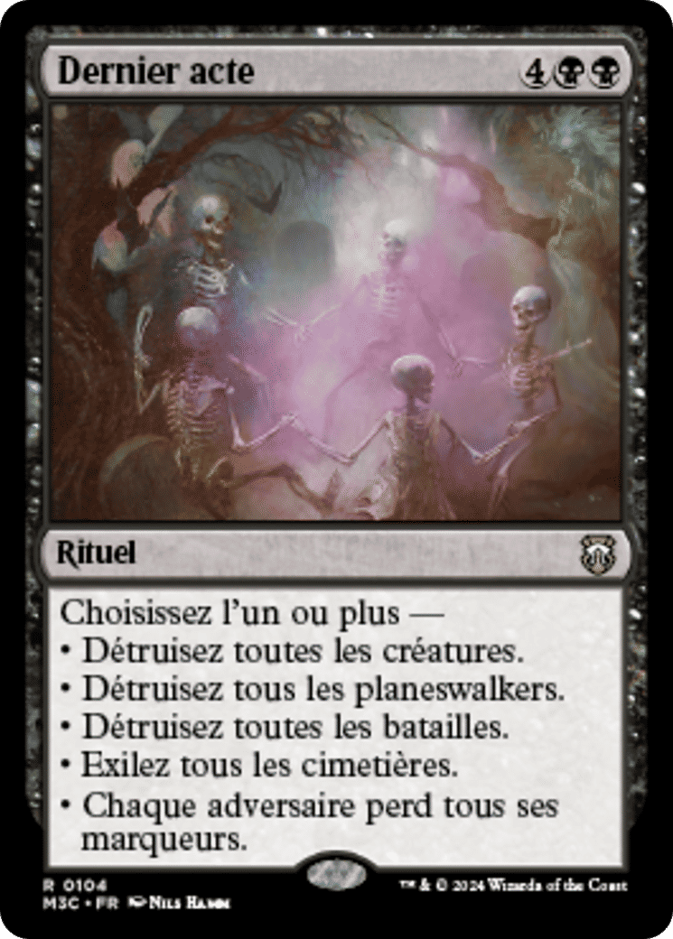 Dernier acte — Modern Horizons 3 Commander — Magic: The Gathering