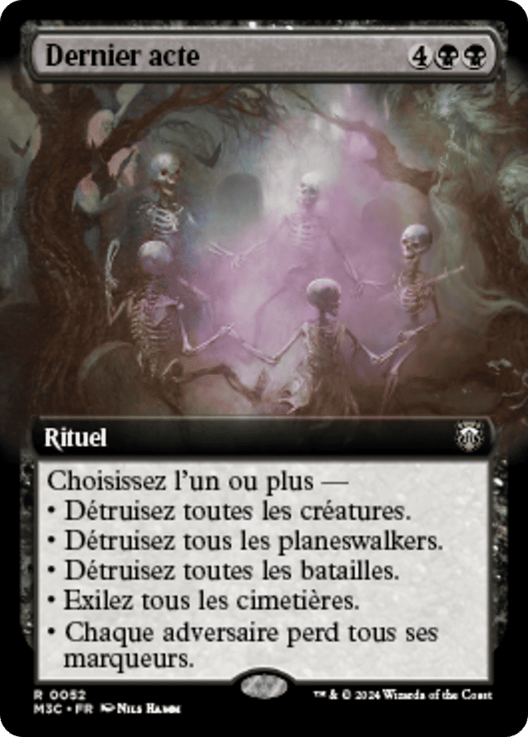 Dernier acte from Modern Horizons 3 Commander - Magic: The Gathering