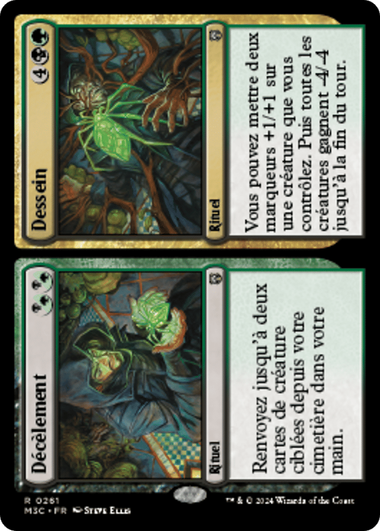 Décèlement // Dessein — Modern Horizons 3 Commander — Magic: The Gathering