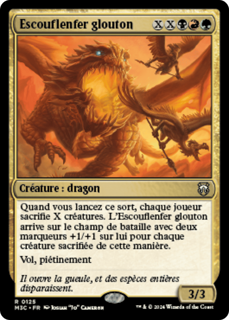 Escouflenfer glouton — Modern Horizons 3 Commander — Magic: The Gathering