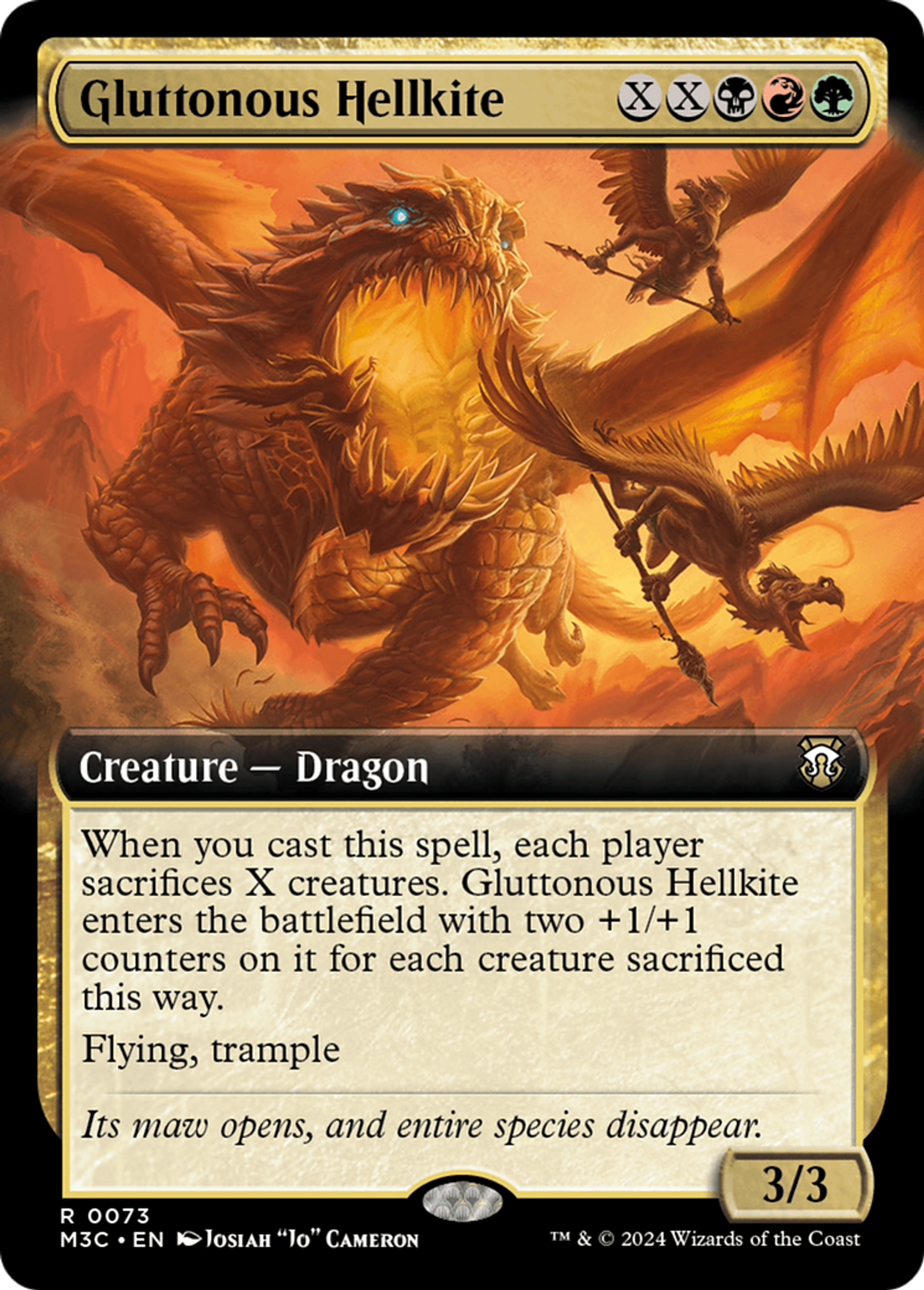 Escouflenfer glouton — Modern Horizons 3 Commander — Magic: The Gathering