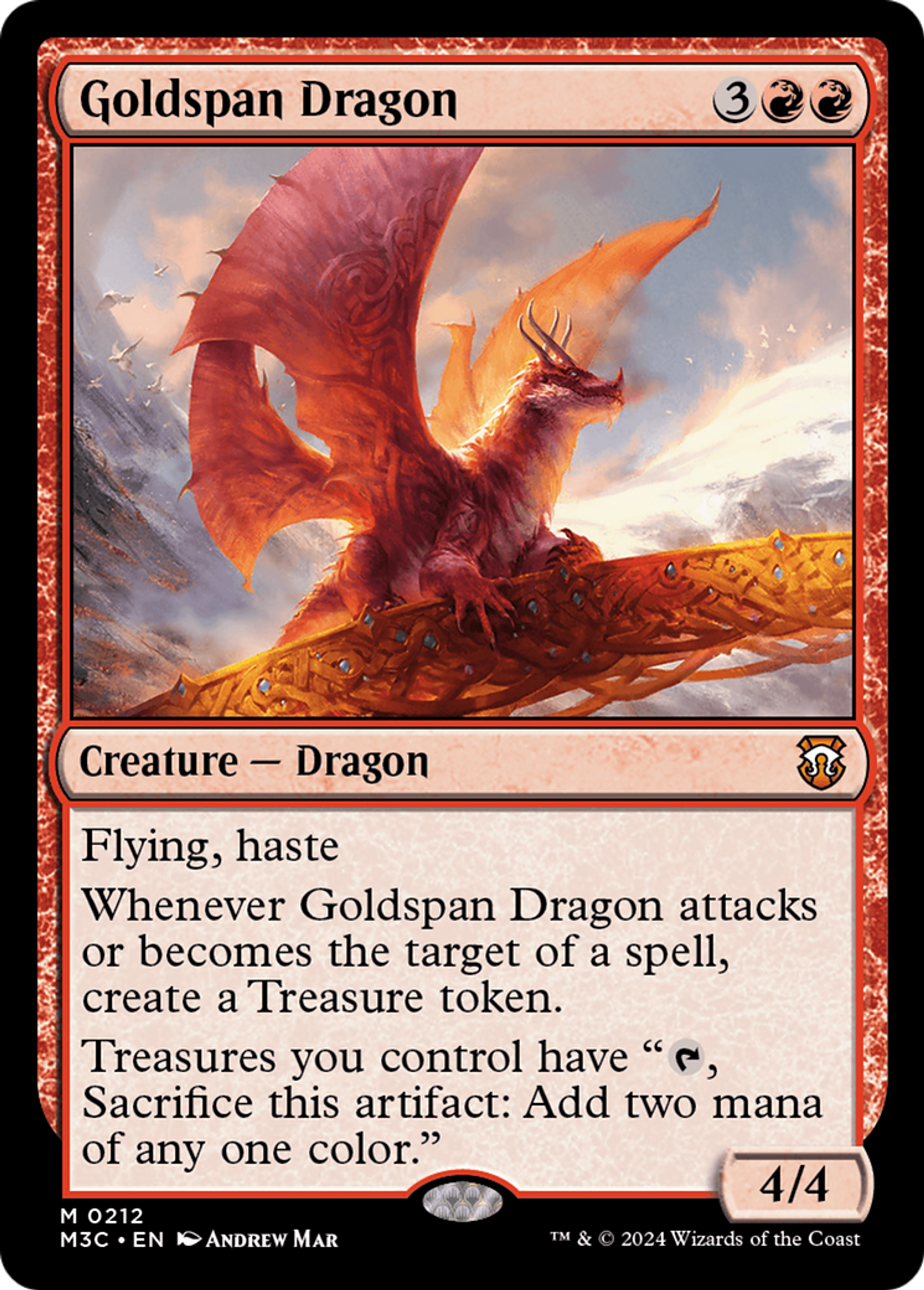 Dragon d'Orpont — Modern Horizons 3 Commander — Magic: The Gathering