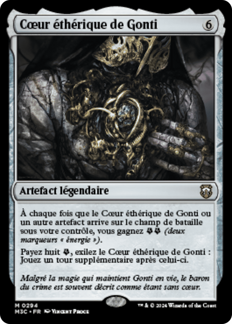 Cœur éthérique de Gonti — Modern Horizons 3 Commander — Magic: The Gathering