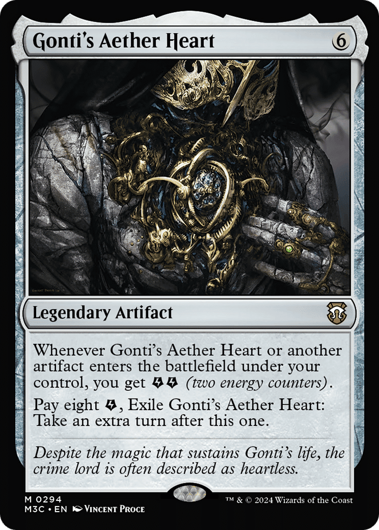 Gonti's Aether Heart — Modern Horizons 3 Commander — Magic: The Gathering