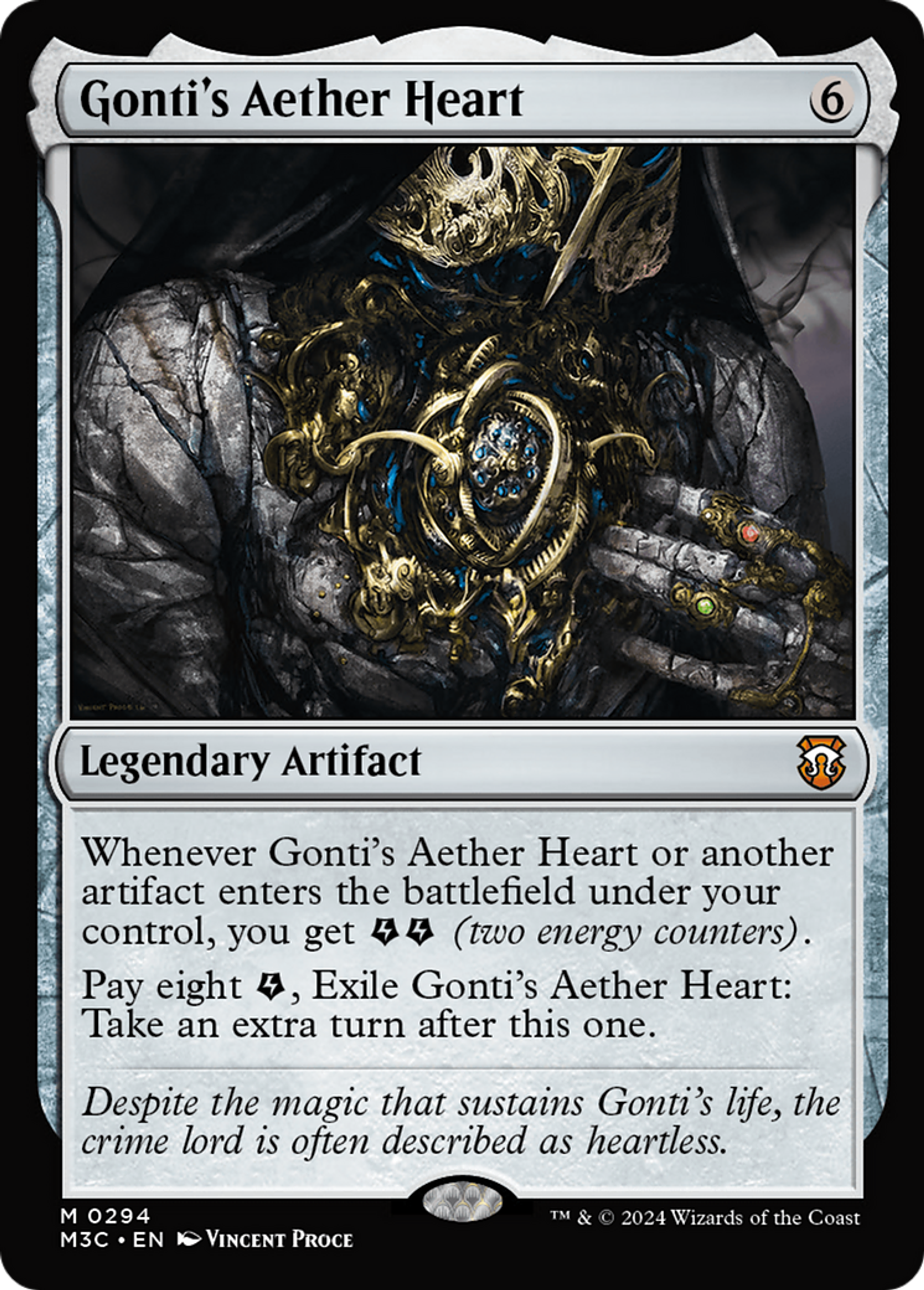 Gonti's Aether Heart — Modern Horizons 3 Commander — Magic: The Gathering