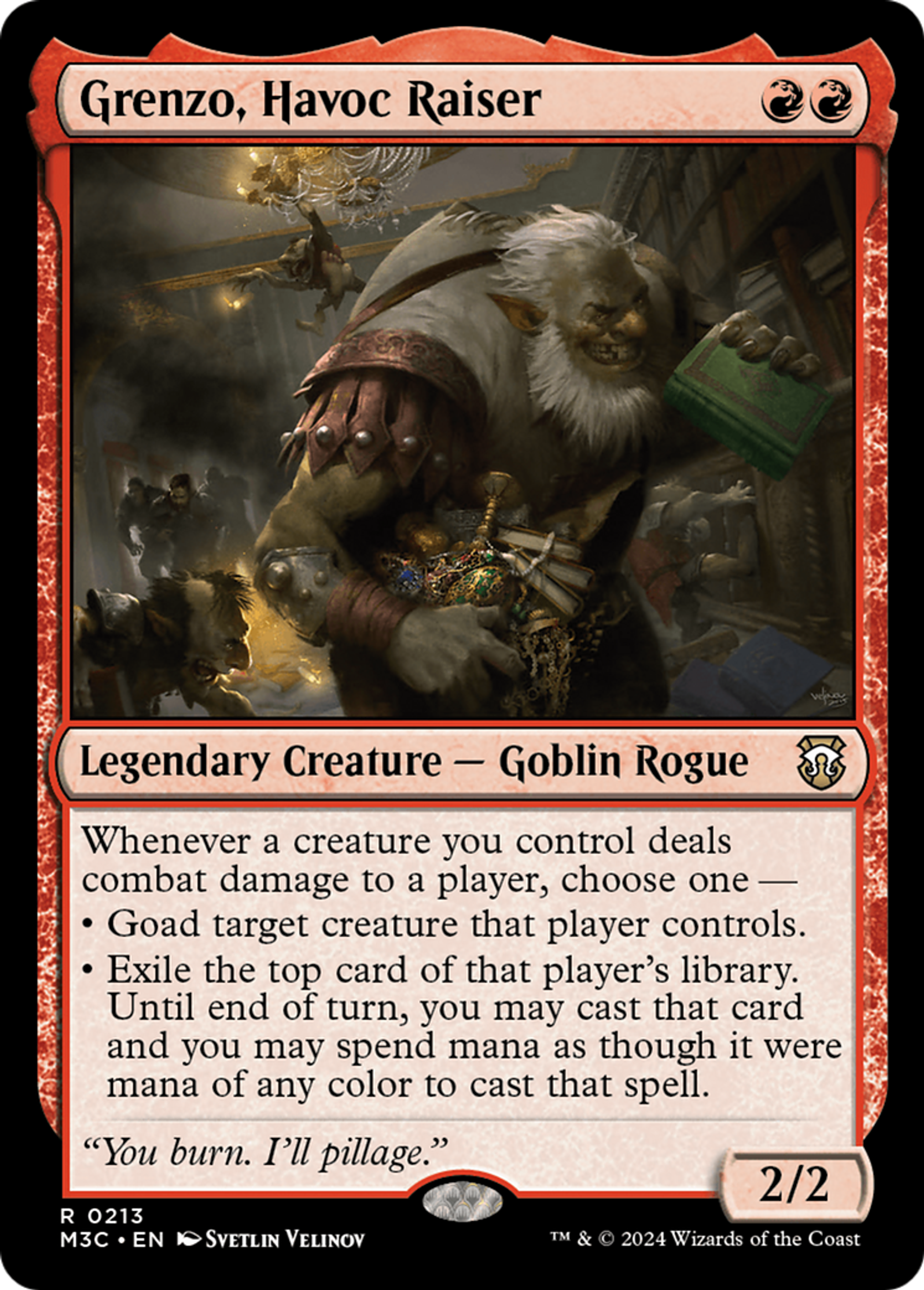 Grenzo, Havoc Raiser — Modern Horizons 3 Commander — Magic: The Gathering