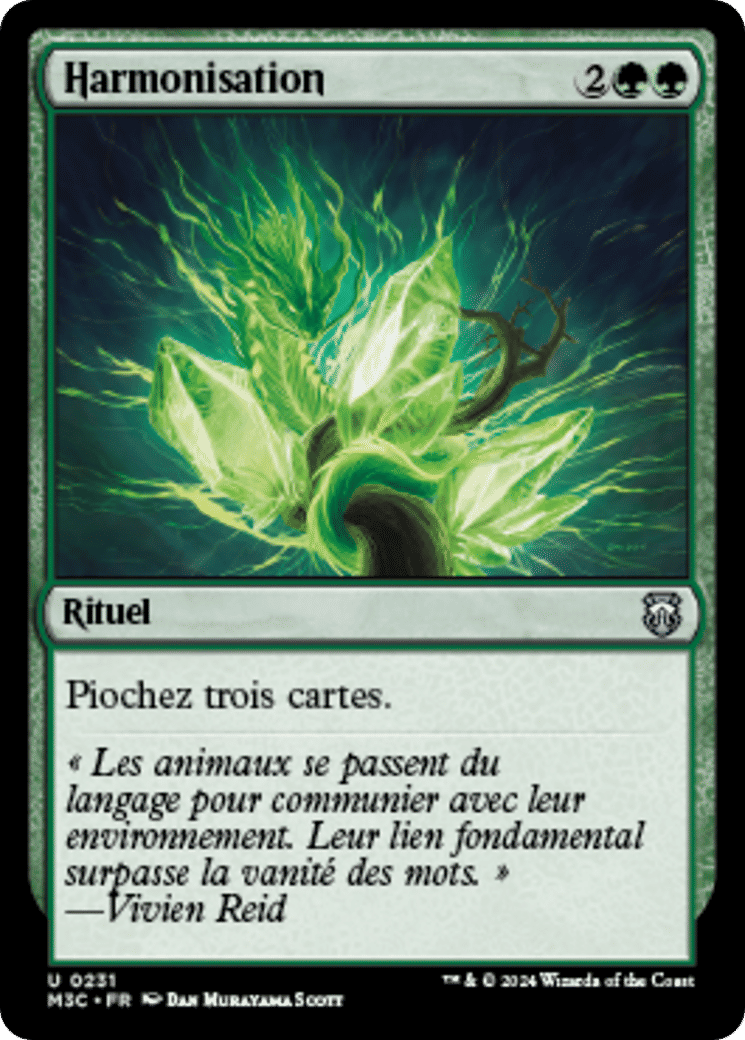 Harmonisation — Modern Horizons 3 Commander — Magic: The Gathering