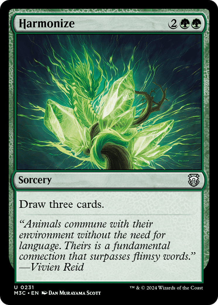 Harmonize — Modern Horizons 3 Commander — Magic: The Gathering