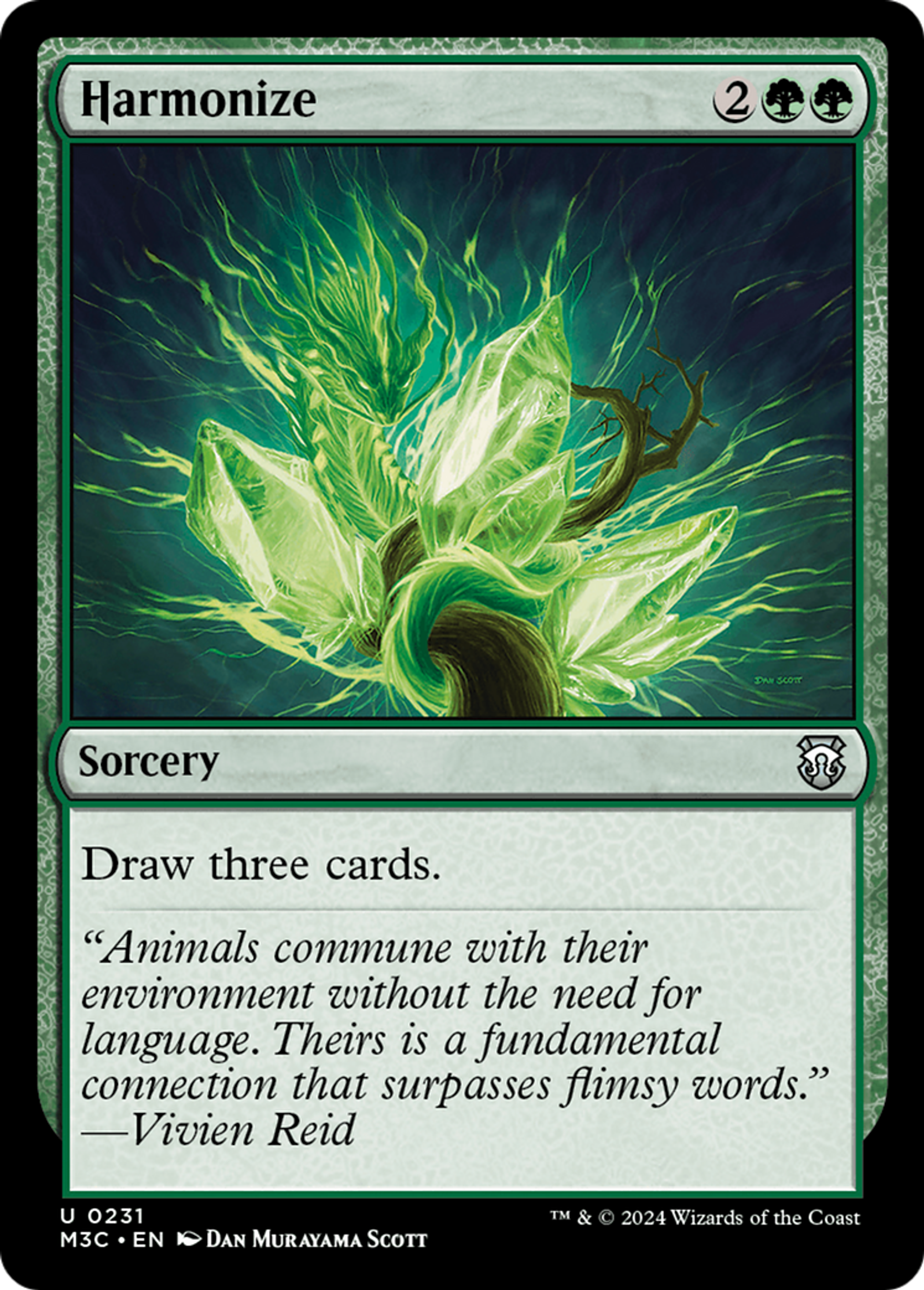 Harmonize — Modern Horizons 3 Commander — Magic: The Gathering