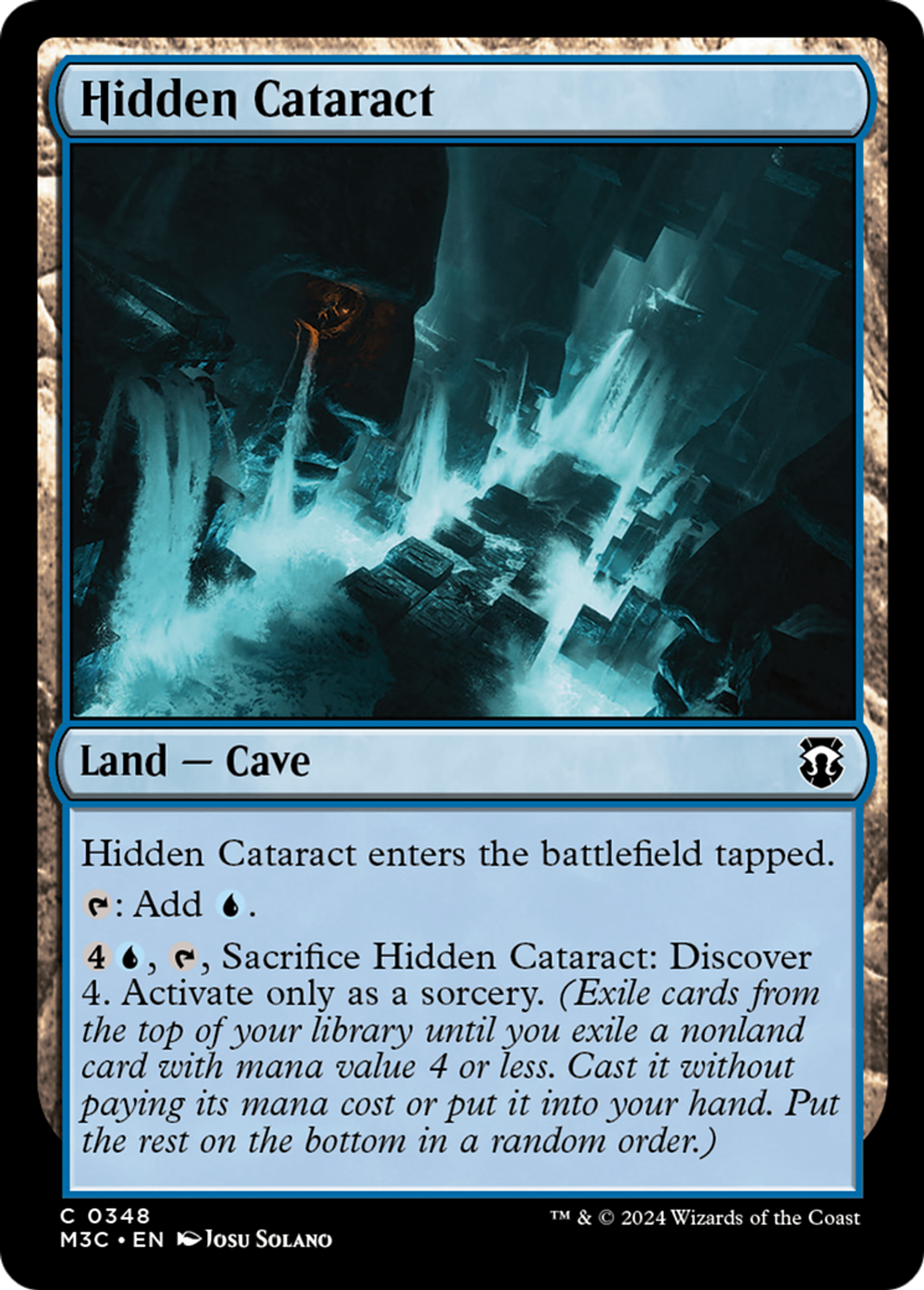 Hidden Cataract — Modern Horizons 3 Commander — Magic: The Gathering