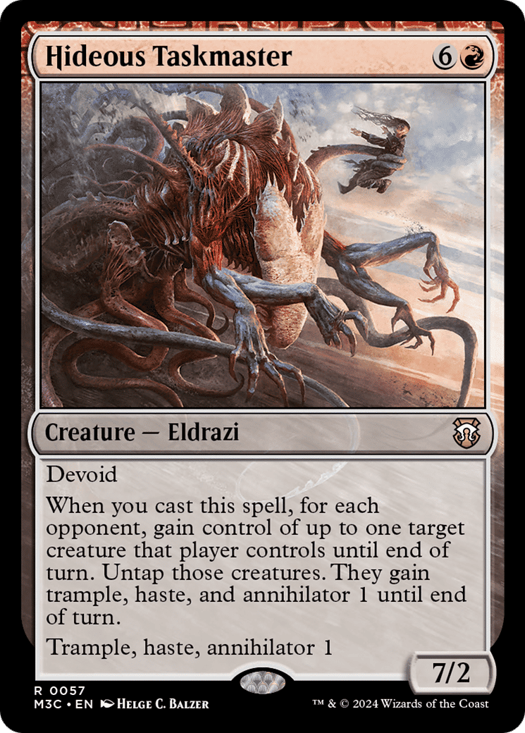 Hideous Taskmaster — Modern Horizons 3 Commander — Magic: The Gathering