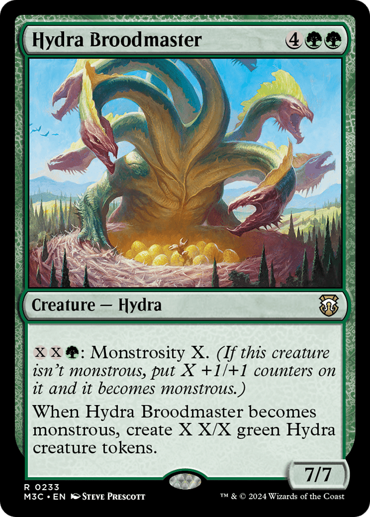 Hydra Broodmaster — Modern Horizons 3 Commander — Magic: The Gathering