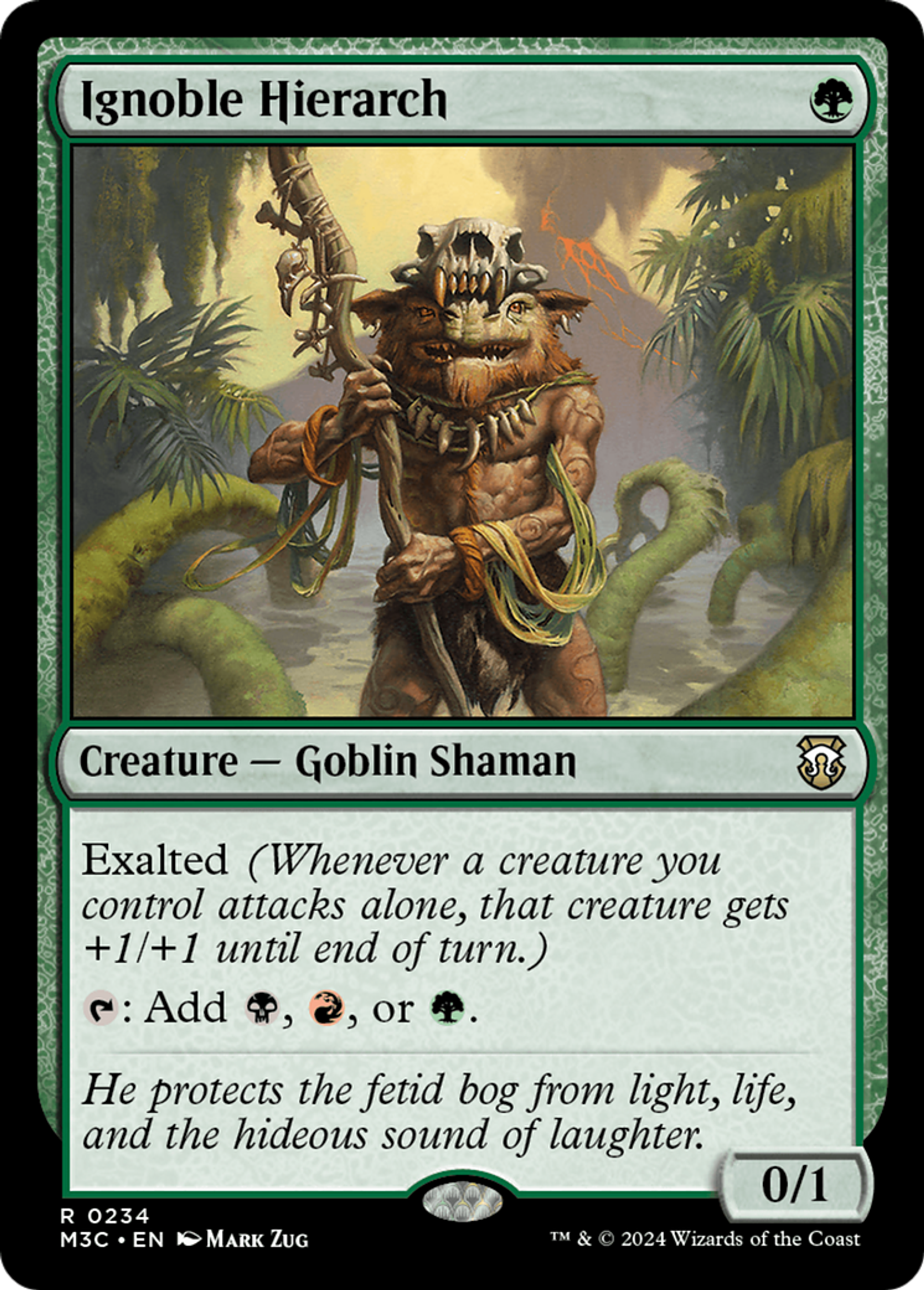 Ignoble hiérarche — Modern Horizons 3 Commander — Magic: The Gathering