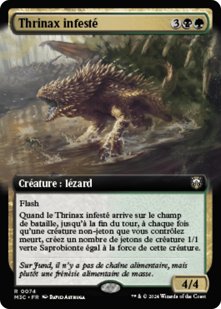 Thrinax infesté — Modern Horizons 3 Commander — Magic: The Gathering