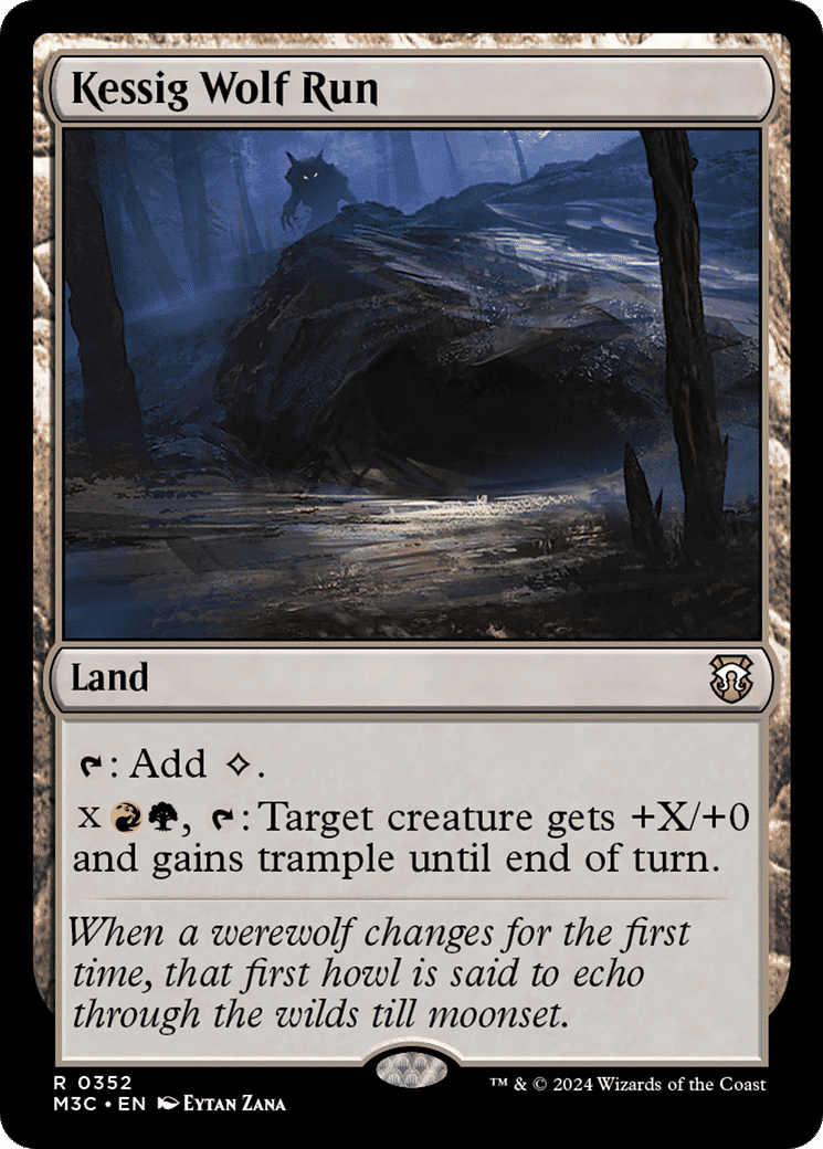 Kessig Wolf Run — Modern Horizons 3 Commander — Magic: The Gathering