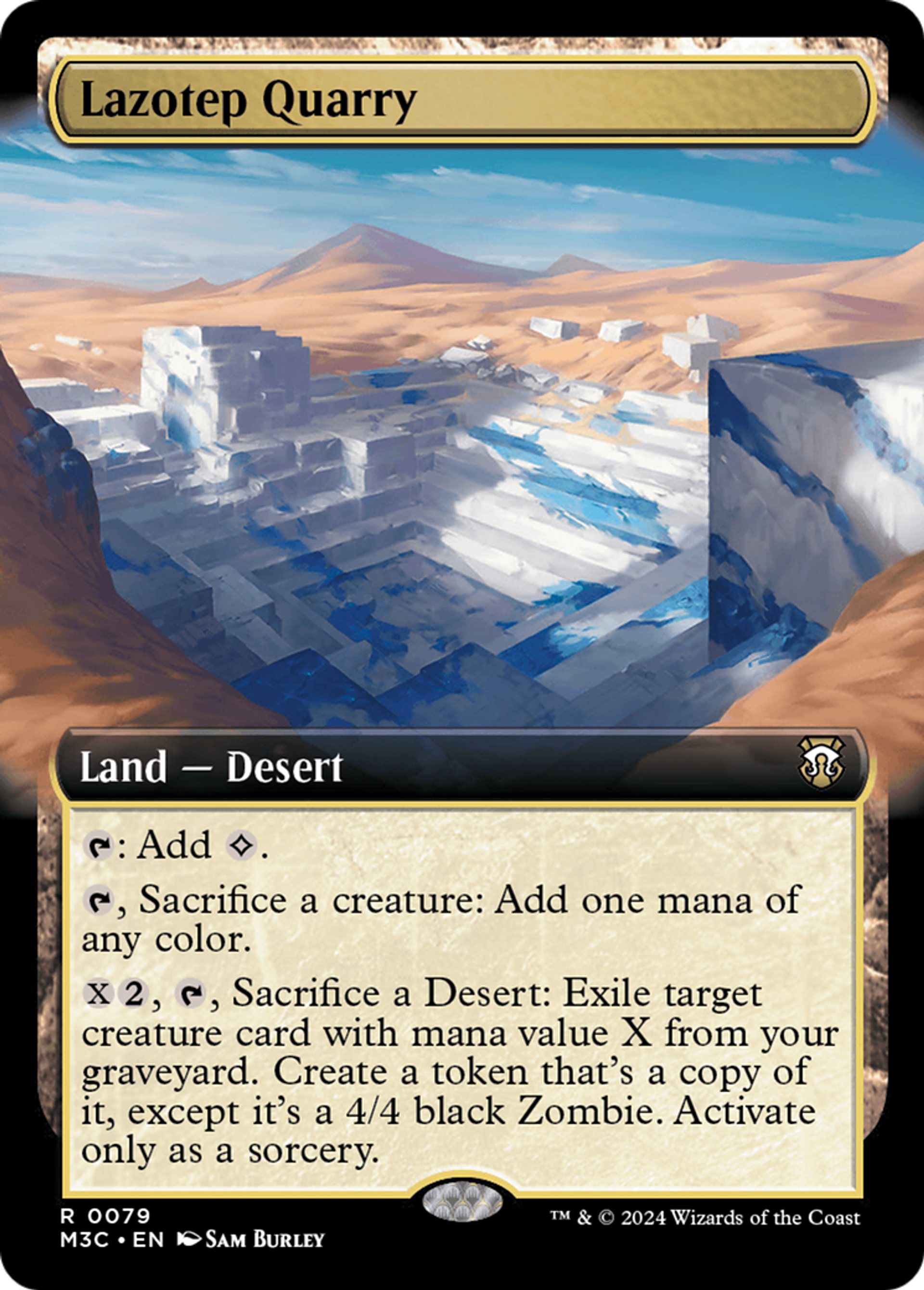 Lazotep Quarry — Modern Horizons 3 Commander — Magic: The Gathering