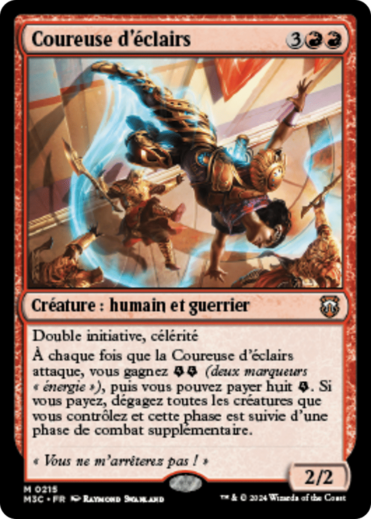 Coureuse d'éclairs — Modern Horizons 3 Commander — Magic: The Gathering