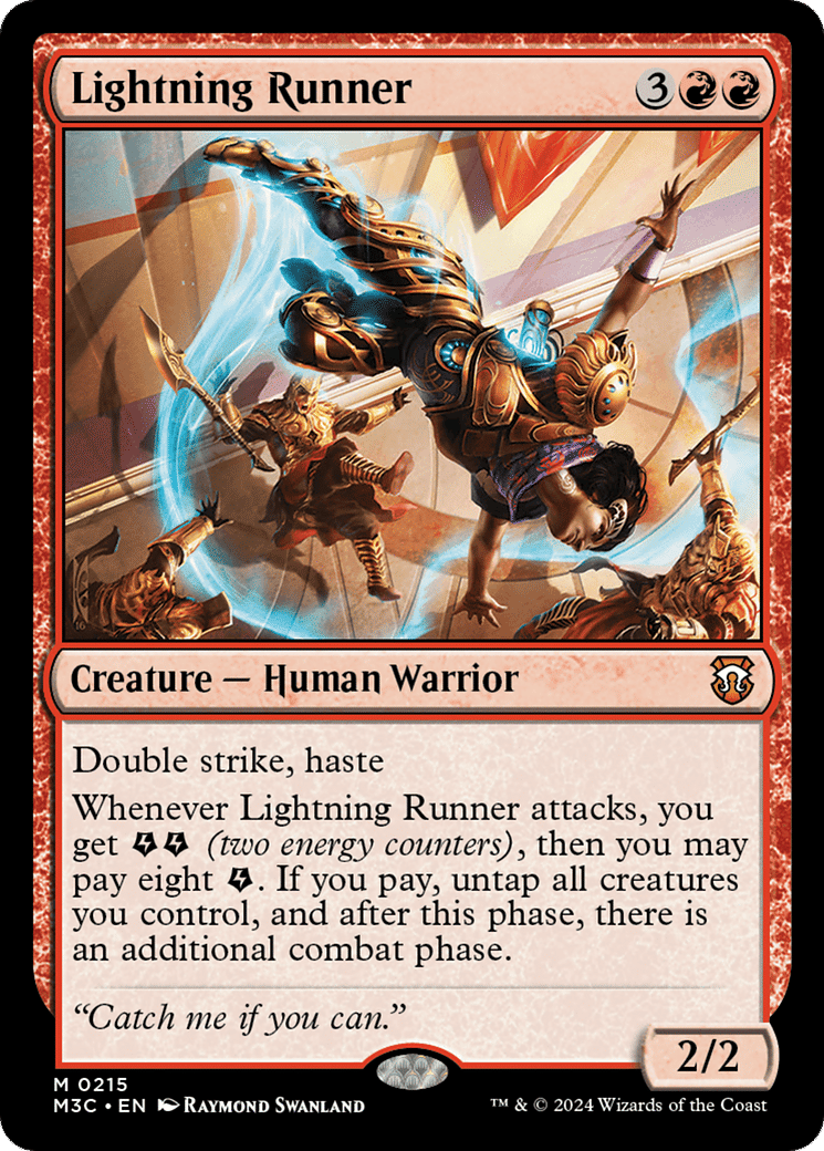 Lightning Runner — Modern Horizons 3 Commander — Magic: The Gathering